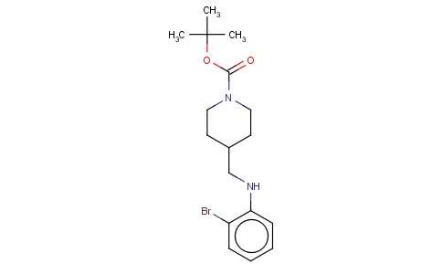 1-BOC-4-[(2-BROMO-PHENYLAMINO)-METHYL]-PIPERIDINE